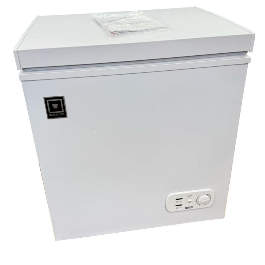 レマコム 中古 50L 冷凍庫 フリーザー RCY-50 1ドア 上開き ホワイト 