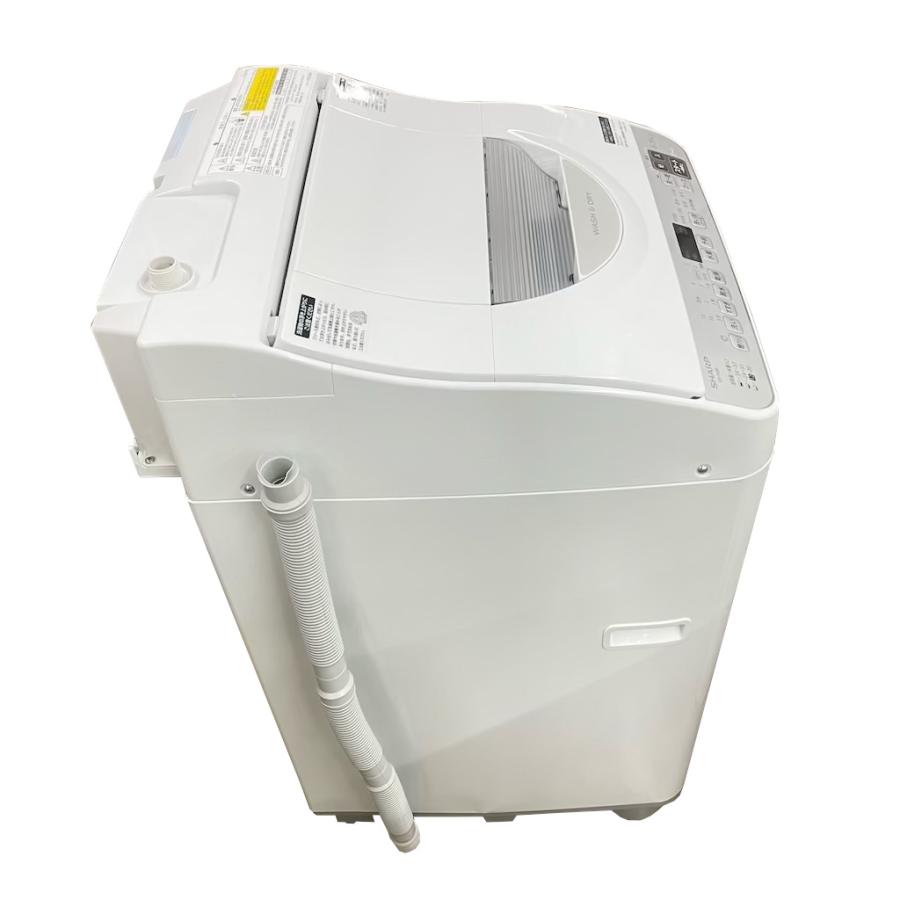 SHARP（シャープ） 中古 洗濯5.5kg乾燥3.5kg 全自動洗濯乾燥機 ES-TX5F