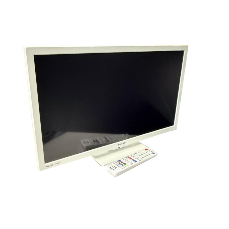中古 SHARP シャープ  AQUOS アクオス 24インチ 液晶テレビ 2T-C24DE 2022年製 24V型 SHARP（シャープ） 中古 AQUOS 24V型 液晶テレビ 2T-C24DE-W ホワイト