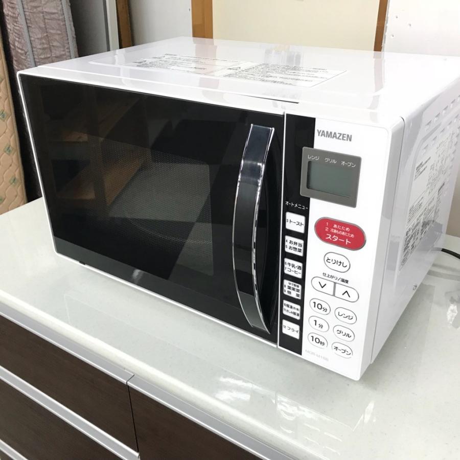 山善 中古 オーブンレンジ 600W ヤマゼン MOR-M166 2014年製 高 山善 中古 オーブンレンジ 600W ヤマゼン MOR-M166 2014年製 高