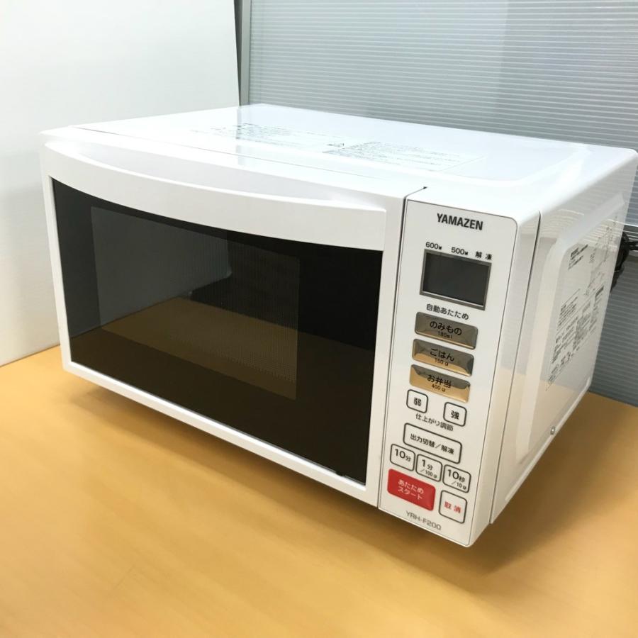 中古】600W オーブンレンジ ヤマゼンYRH-F200 2017年製造 電子 中古】600W オーブンレンジ ヤマゼンYRH-F200 2017年製造 電子