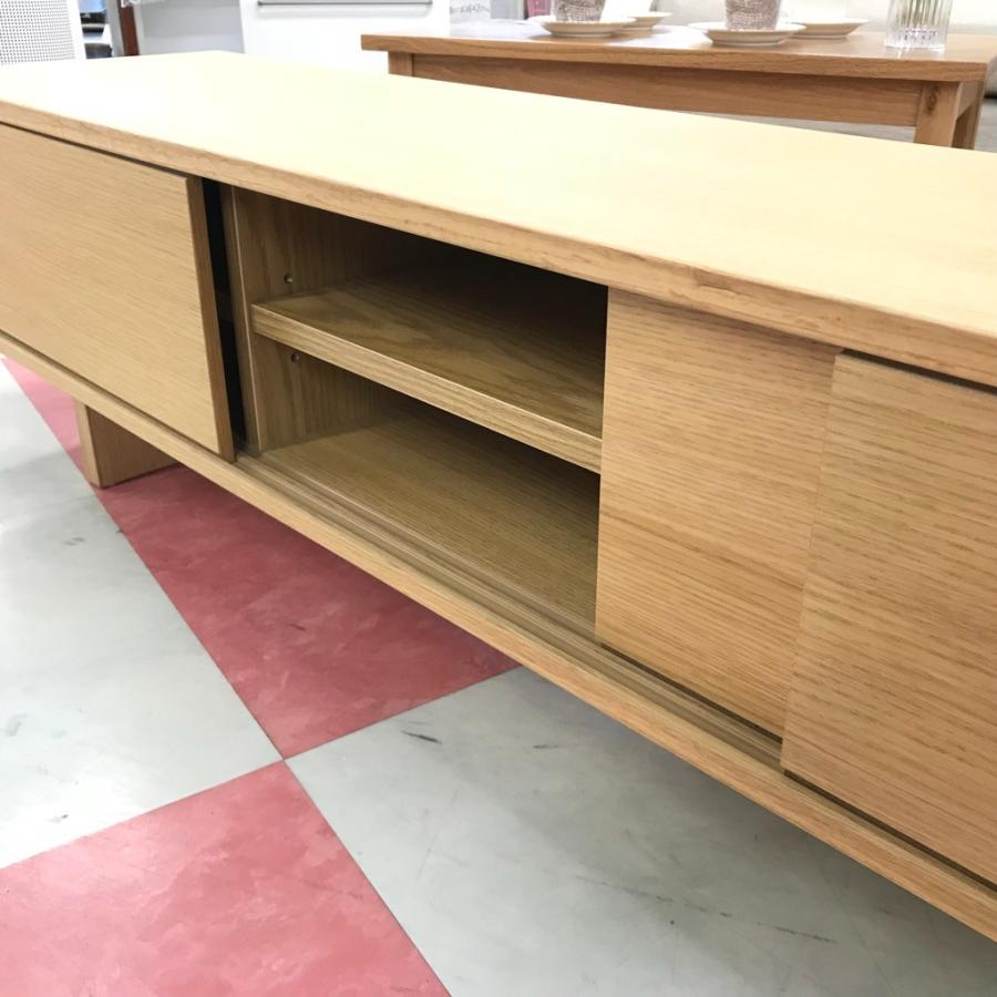 無印良品 中古 オーク材を使用したAVボード テレビ台 テレビ