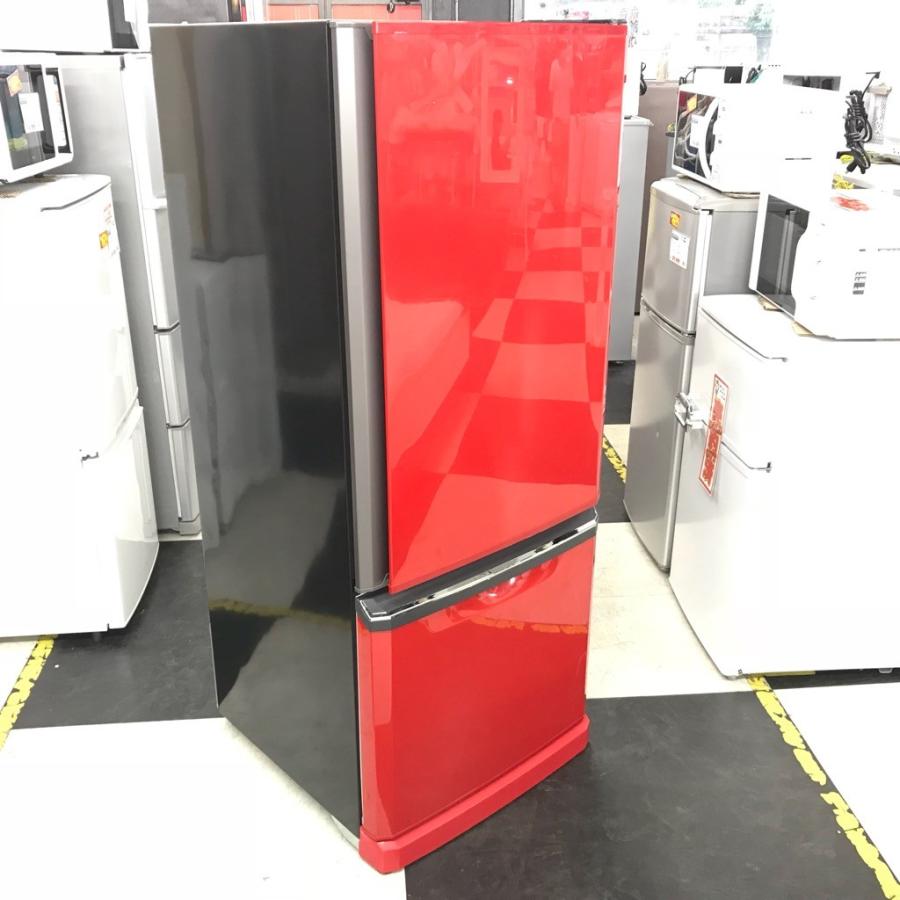 三菱 中古 298L 3ドア冷蔵庫 MR-D30X-R 2014年製 イタリアン 三菱 中古 298L 3ドア冷蔵庫 MR-D30X-R 2014年製 イタリアン
