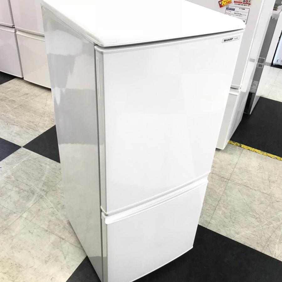 SHARP 中古 137L 冷蔵庫 シャープ SJ-914-W 2011年製 つけかえ