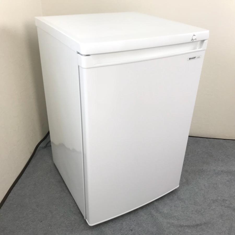 未使用 B級品 冷凍庫 86L シャープ FJ-HS9X-W 2016年製 ホワイト