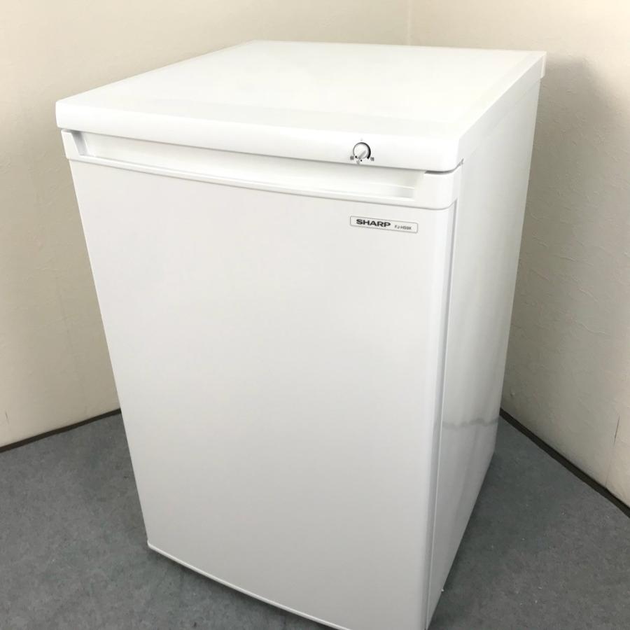 未使用 B級品 冷凍庫 86L シャープ FJ-HS9X-W 2016年製 ホワイト