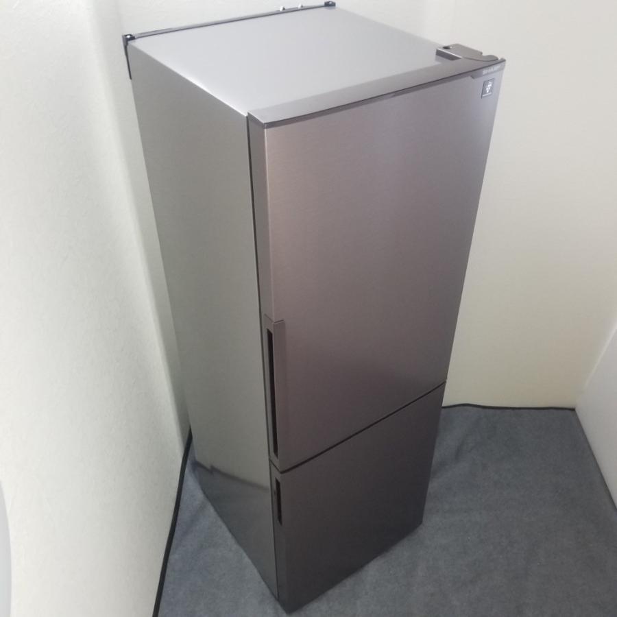 SHARP - SHARP 2018年製 SJ-PD27D 美品 プラズマクラスター SHARP 未使用 B級品 プラズマクラスター 271L 2ドア冷蔵庫