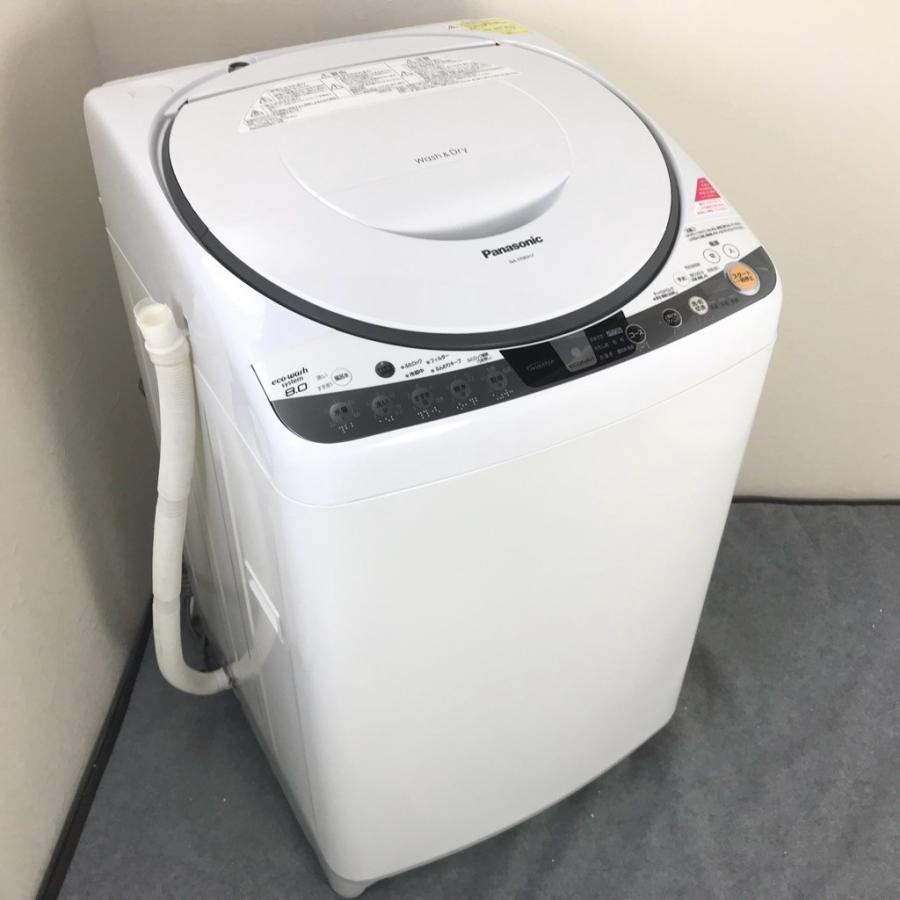中古　パナソニック 洗濯乾燥機 NA-FR80H7　2013年モデル　動作確認済み Panasonic（パナソニック） 中古 洗濯8.0kg 乾燥4.5kg 泡洗浄 全自動