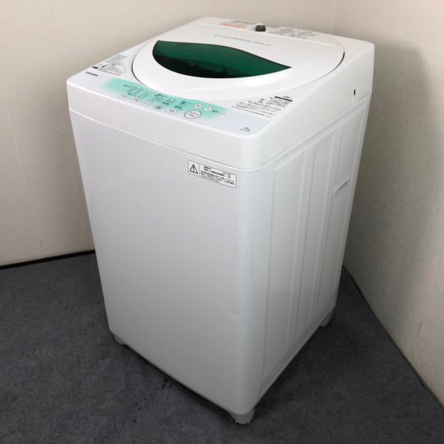 TOSHIBA（東芝） 中古 5.0kg 簡易乾燥機能付き 全自動洗濯機 AW-705