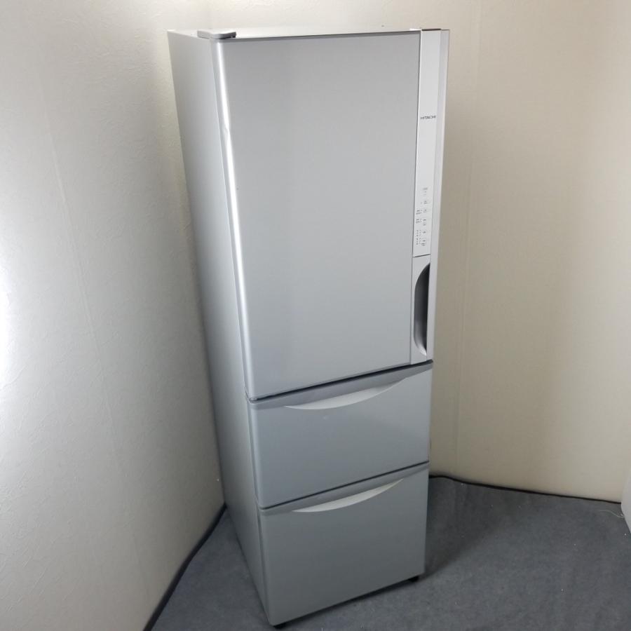 日立 中古 真空チルド搭載 315L 3ドア冷蔵庫 R-K320GVL-S 2016年 日立 中古 真空チルド搭載 315L 3ドア冷蔵庫 R-K320GVL-S 2016年