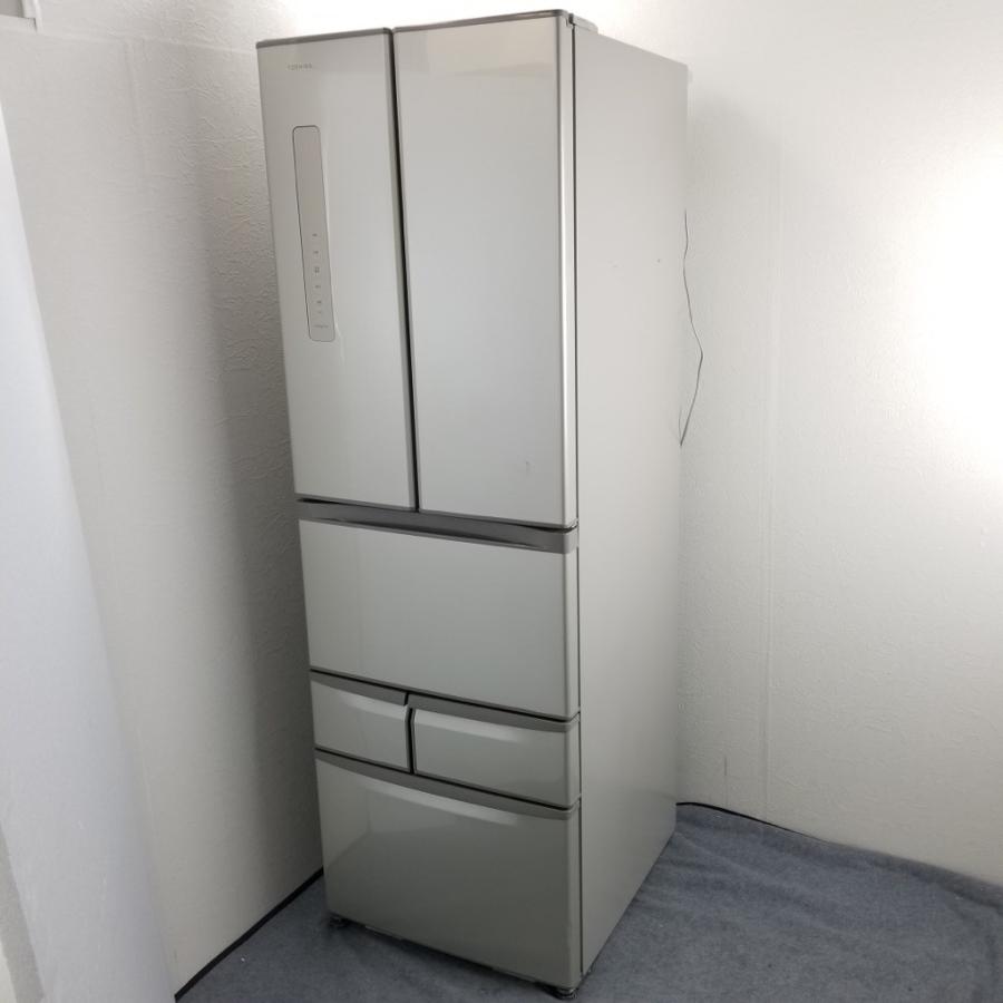 日立（HITACHI） 中古 3ヶ月保証付き 東芝 VEGETA 425L 5ドア冷蔵庫 