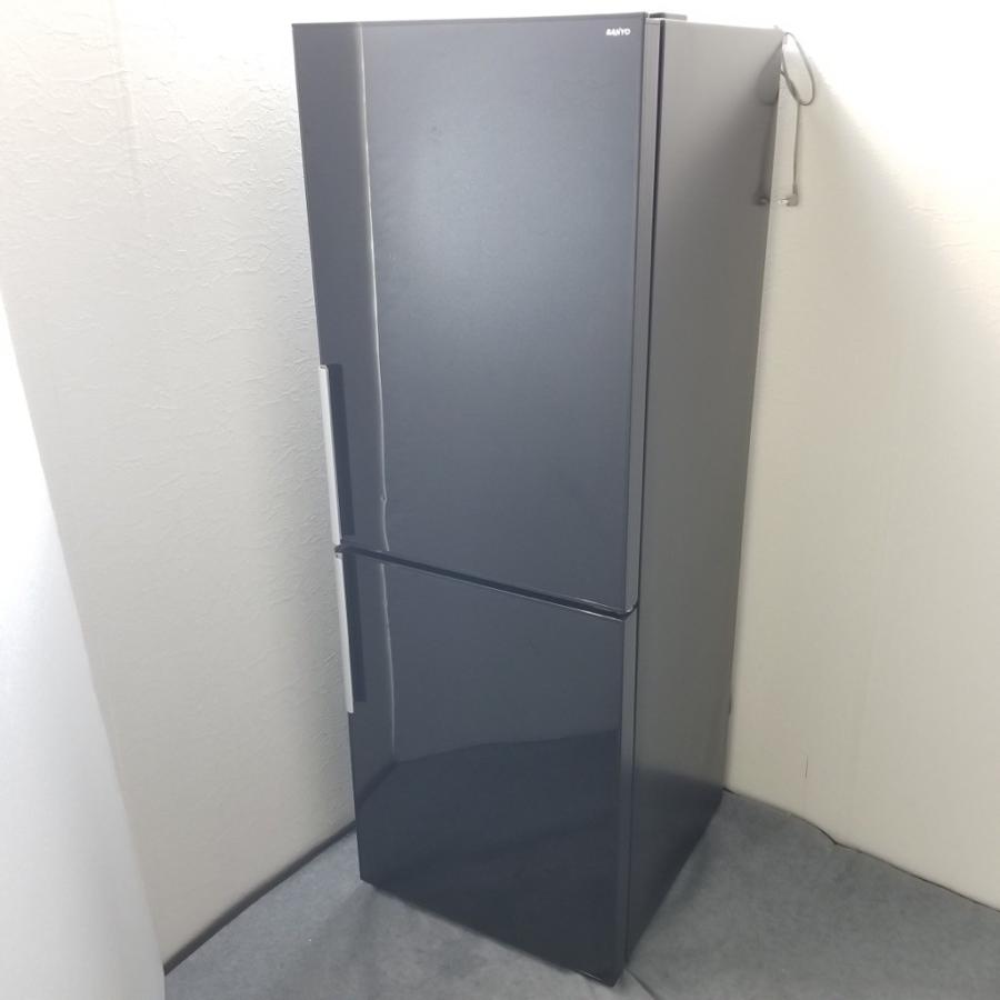 AQUA 中古 270L 2ドア冷蔵庫 サンヨー SR-D27R-K 2009年製 AQUA 中古 270L 2ドア冷蔵庫 サンヨー SR-D27R-K 2009年製