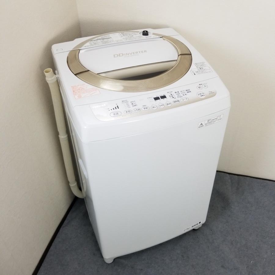 TOSHIBA 東芝 　7.0Kg全自動洗濯機 　AW-7D2　中古 全自動洗濯機 東芝 AW-7D2 (7.0kg/シャイニーブルー)/EC0000KD005KT