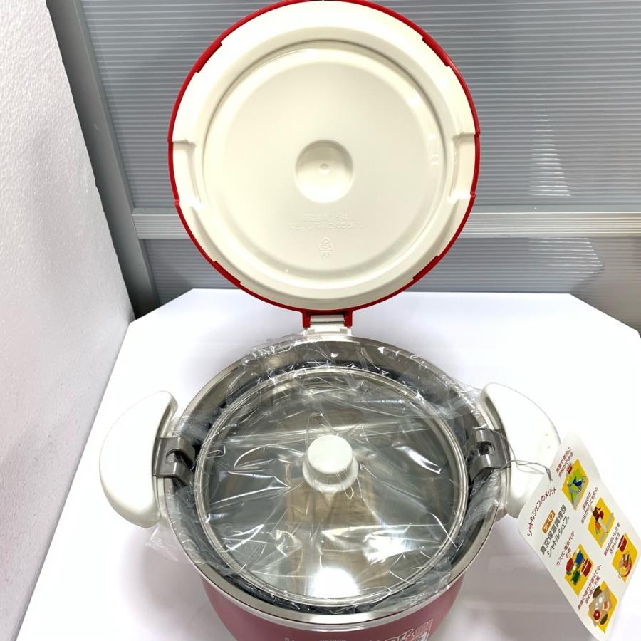 開封未使用品 サーモス 真空保温調理器 シャトルシェフ 3.0L トマト