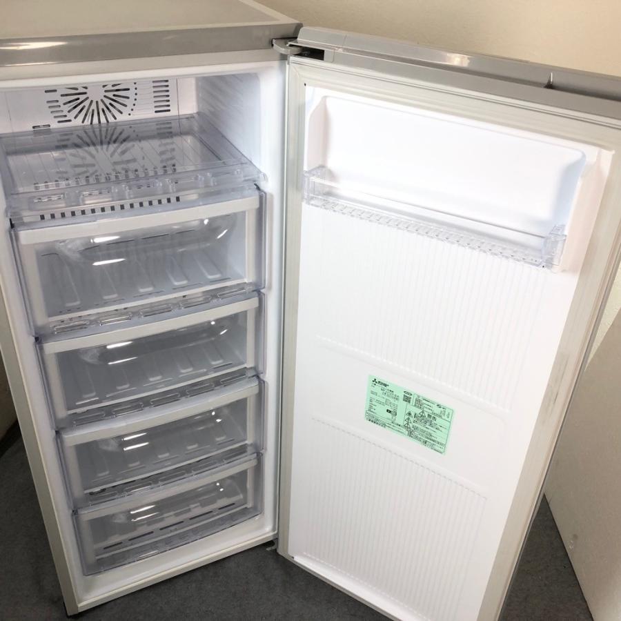 三菱 冷凍庫1ドア MF-U12Y-S 121L 2015年製 ヨドバシ.com - 三菱電機 MITSUBISHI ELECTRIC 冷凍庫 （121L