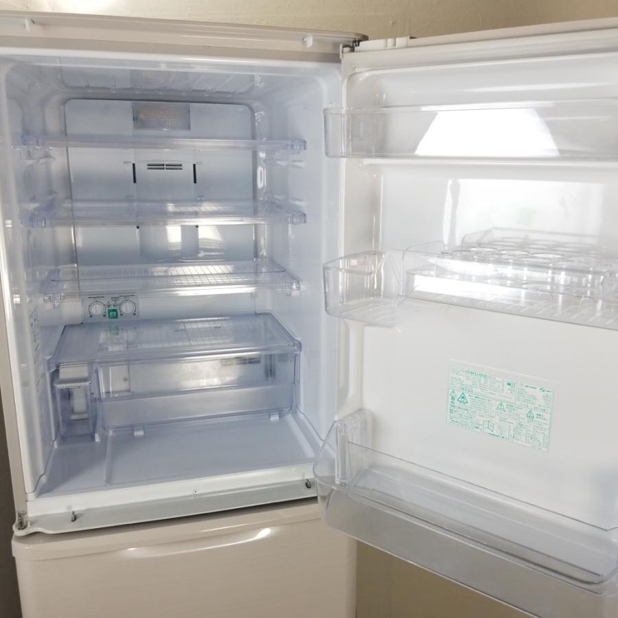 SHARP 中古 350L プラズマクラスター 3ドア冷蔵庫 シャープ SJ