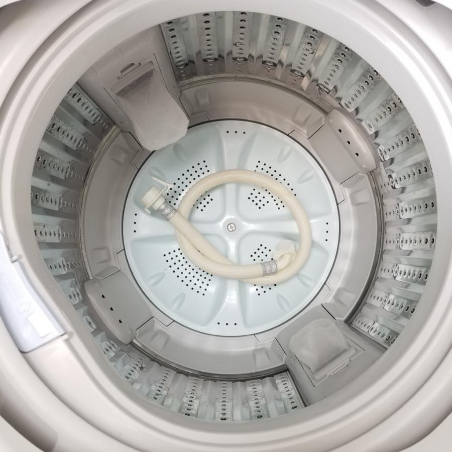 中古 洗濯機 槽洗浄機能 6.0kg ハイアール アクア AQW-S60B 2014年製