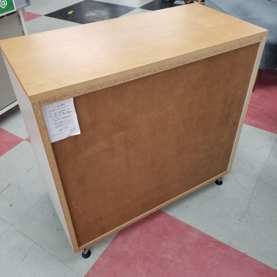 廃盤品　無印良品　メープル突板　4段チェスト　タンス　木製　中古 廃盤品 無印良品 メープル突板 4段チェスト タンス 木製 中古