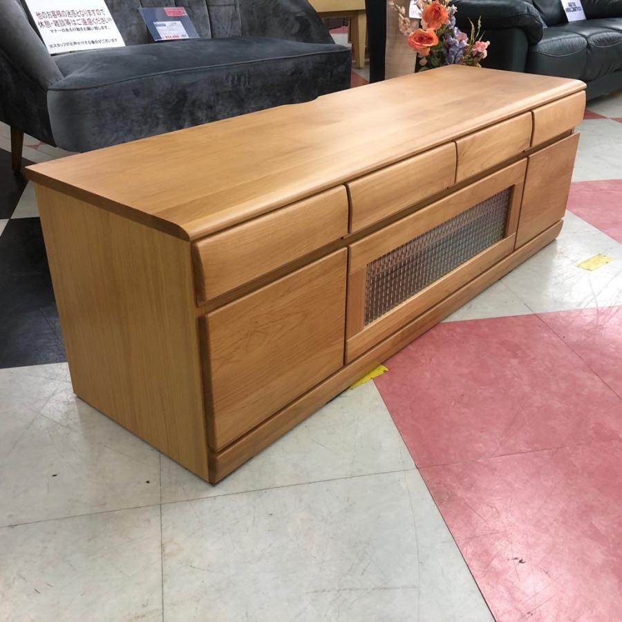 【リペア済み】ニトリ　ビアンカ　TVボード　ローボード 中古 ニトリ製 ビアンカ 140LBR ローボードタイプテレビ台 テレビ