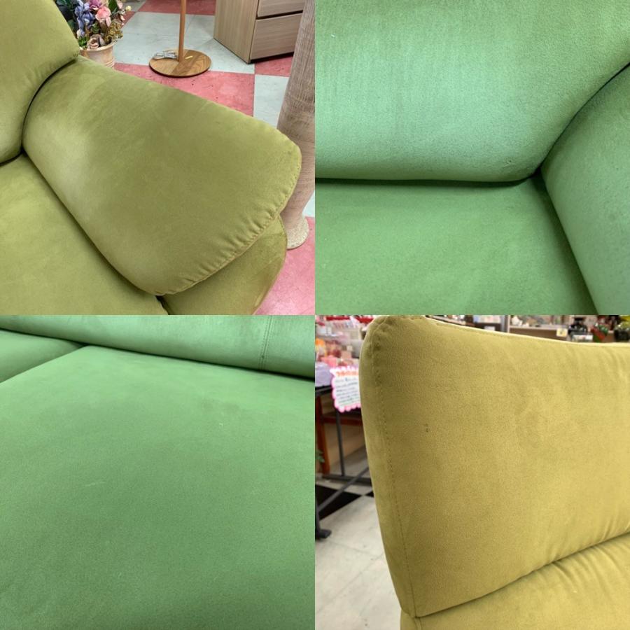 カリモクwd43シリーズ138cmソファカバー　グリーン カリモクwd43シリーズ138cmソファカバーグリーン