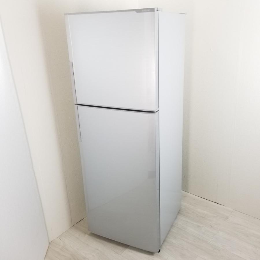 SHARP 中古 店舗近郊送料格安シャープ 225L 2ドア冷蔵庫 SJ-D23C-S