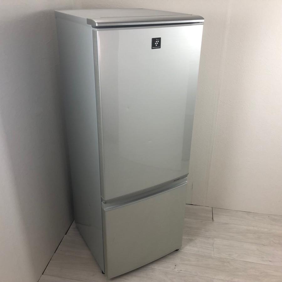 SHARP（シャープ） 中古 167L 2ドア冷蔵庫 つけかえどっちもドア SJ 