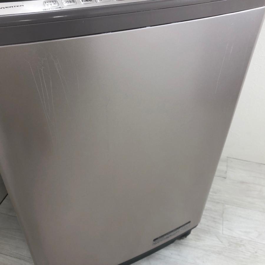 中古 日立全自動洗濯機 10kg BW-V100A 2016年製 日立（HITACHI） 中古 10kg 全自動洗濯機 ビートウォッシュ BW-V100A