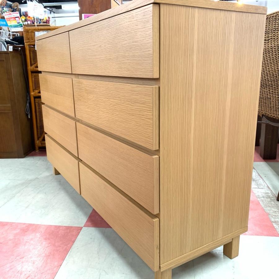無印良品 中古 人気店舗近郊送料格安 120cm幅 オーク材 4段8口 無印良品 中古 人気店舗近郊送料格安 120cm幅 オーク材 4段8口