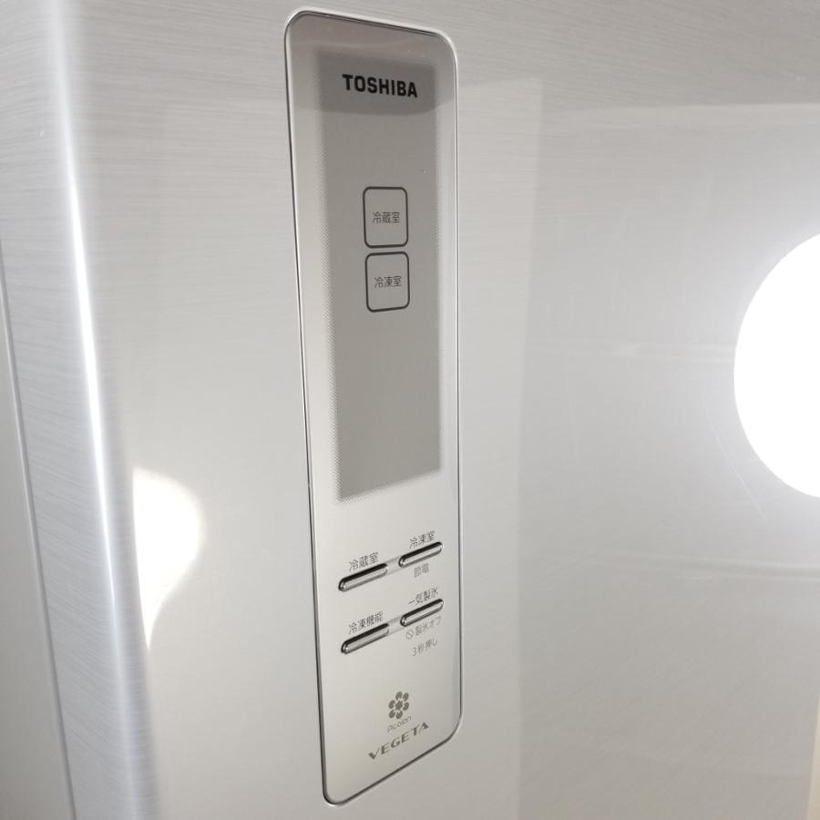TOSHIBA（東芝） 中古 427L 自動製氷機能搭載 5ドア冷蔵庫 ベジータ GR
