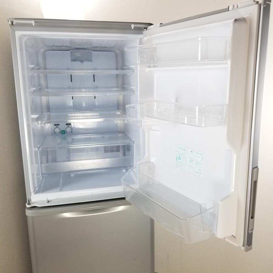 シャープ 冷蔵庫 SJ-WA35B-S 2015年式 350L 中古品