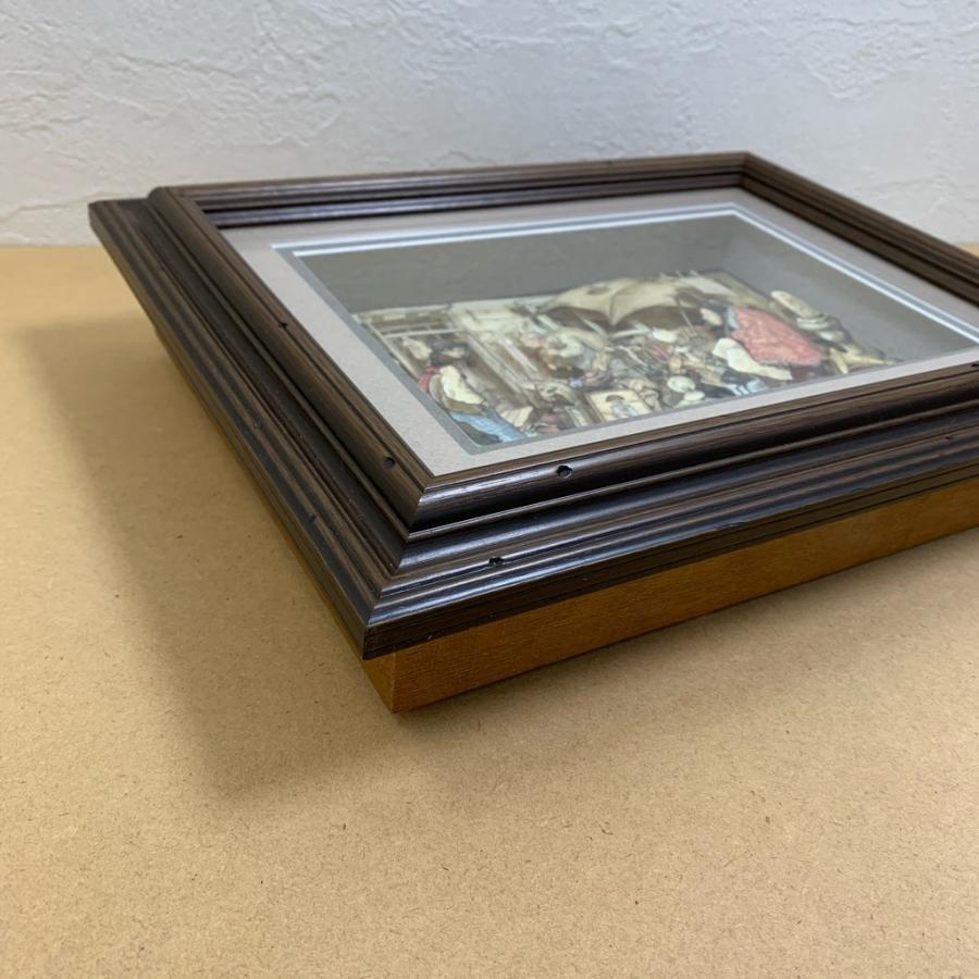 中古美品 □ANTON PIECK アントンピック シャドーボックス 3D立体画