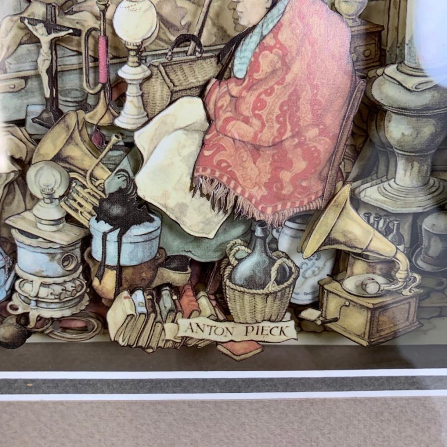 中古美品 □ANTON PIECK アントンピック シャドーボックス 3D立体画