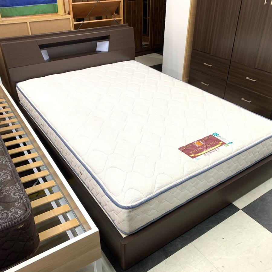 中古 店舗近郊送料格安 東京ベッド ダブルベッド ブラウン系 Br 幅140ｃｍ 奥211ｃｍ 高80cm 3s235033 コスモスペース ヤフーショップ 通販 Yahoo ショッピング