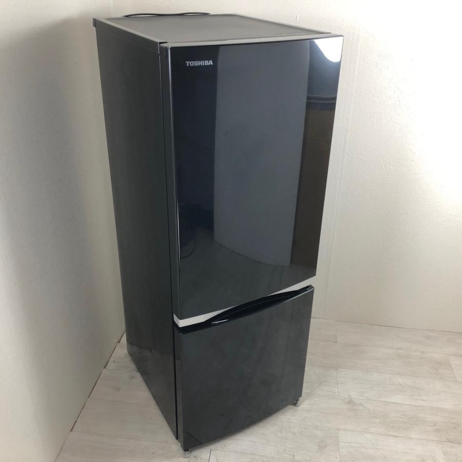 東芝 2ドア冷蔵庫 153L GR-M15BS 美品 2018 送料込 vegeta 中古 東芝 153L 2ドア冷蔵庫 自動霜取りファン式 GR-M15BS-K