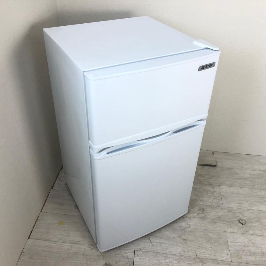 中古 85L 2ドア冷蔵庫 べステック BTMF211 2018年製 小型冷蔵庫 高年式 