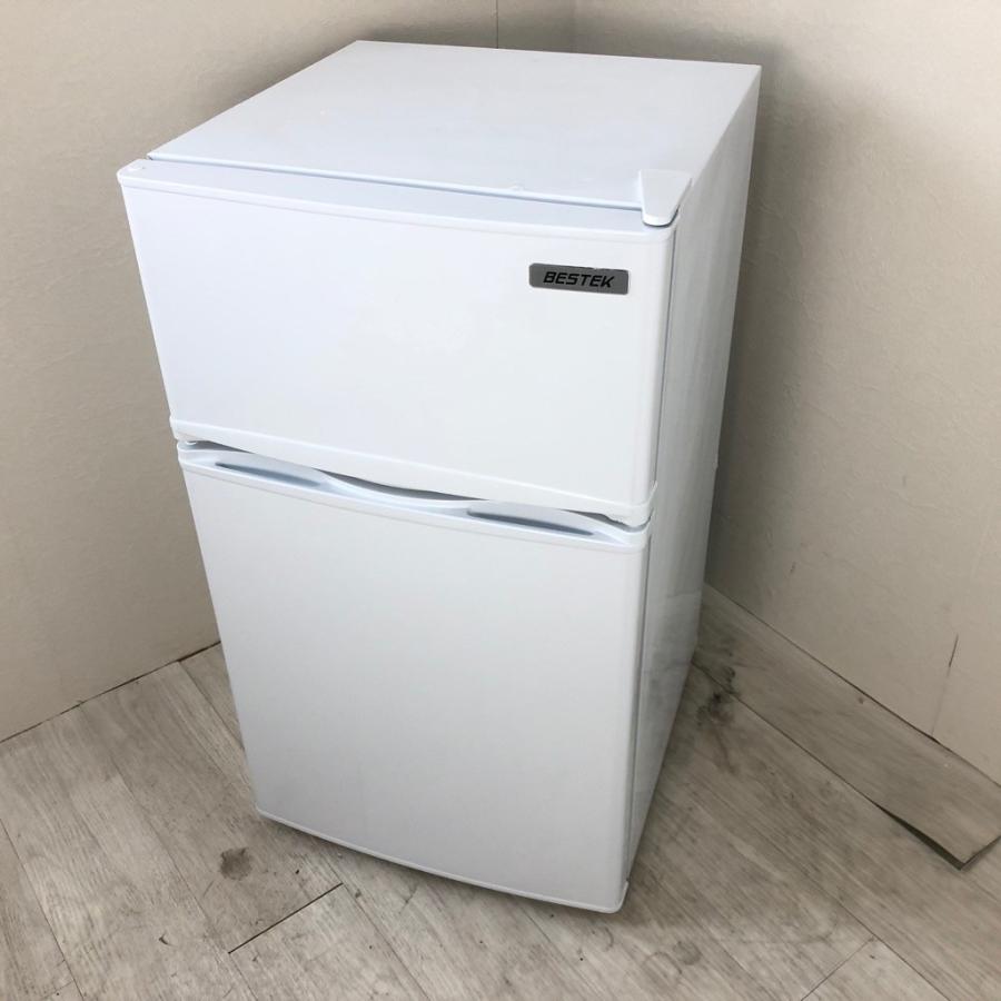 中古 85L 2ドア冷蔵庫 べステック BTMF211 2018年製 小型冷蔵庫 高年式