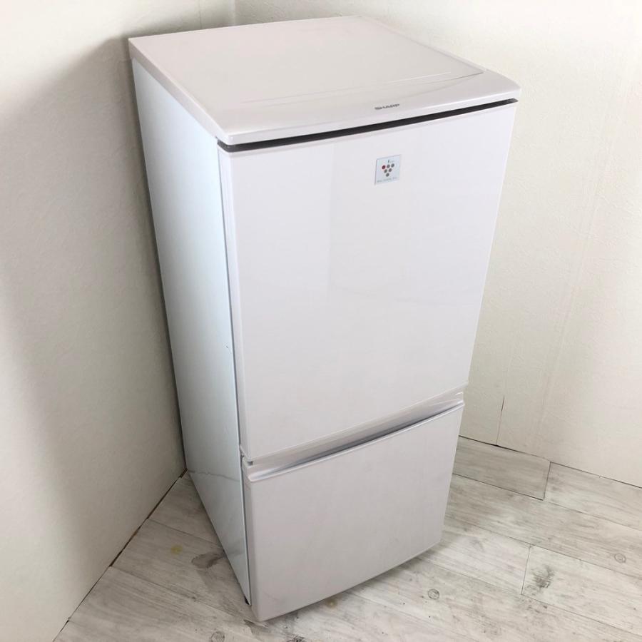 シャープ 冷蔵庫 SJ-PD14A-C 中古品 137L 2015年製