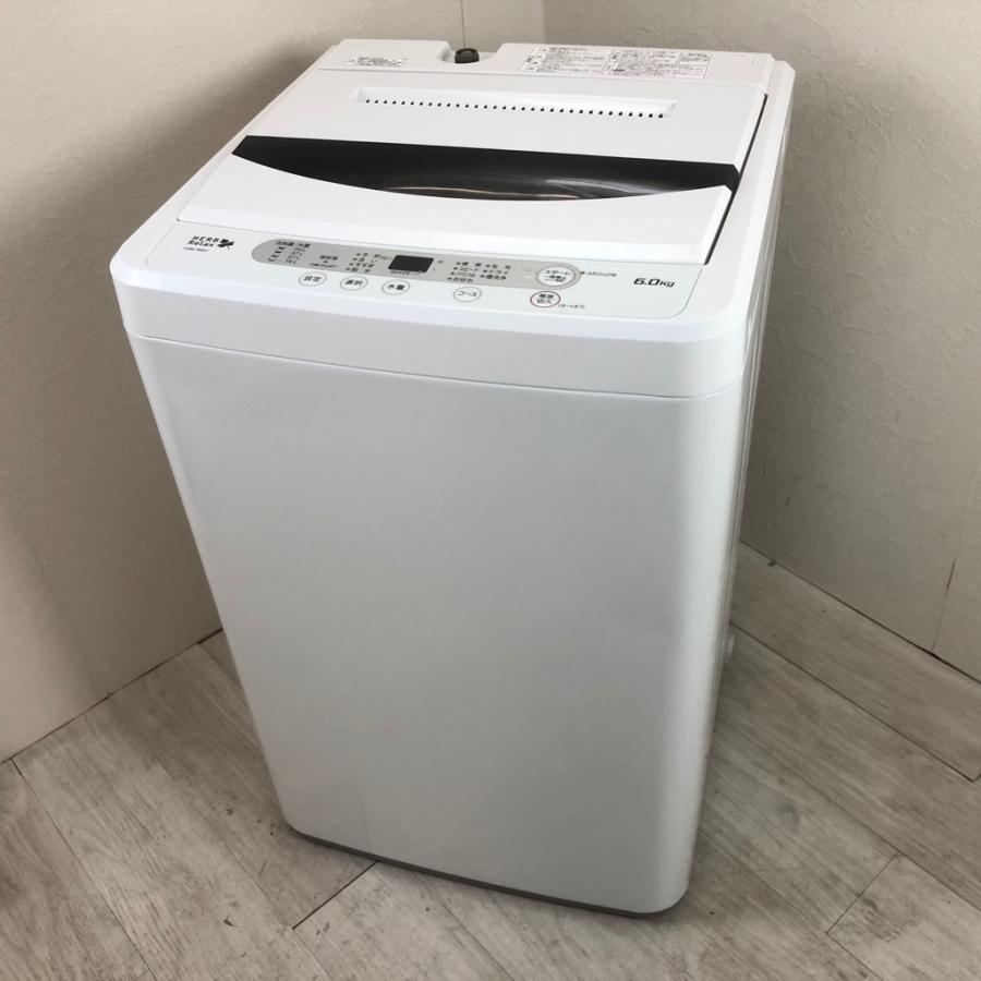 中古 全自動洗濯機 ヤマダ電機 6.0kg YWM-T60A1 2019年製造 中古 全自動洗濯機 ヤマダ電機 6.0kg YWM-T60A1 2019年製造