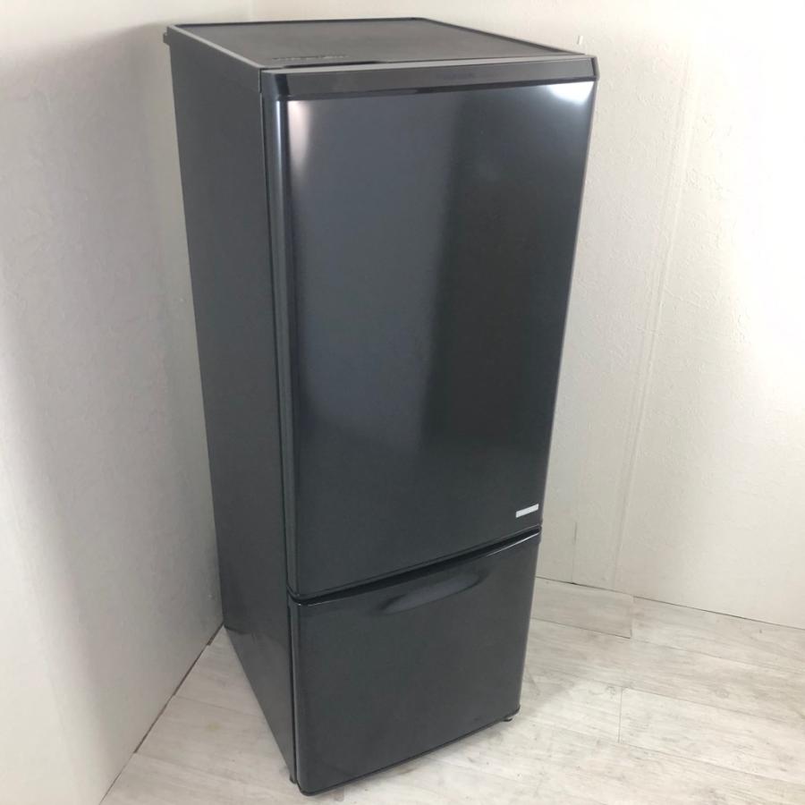 【美品】168Ｌ/2015年製/冷蔵庫 Panasonic（パナソニック） 中古 168L 2ドア冷蔵庫 ブラック NR-BW177C