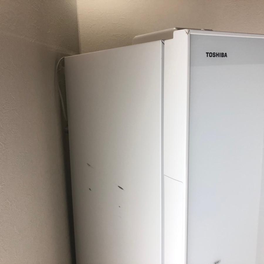 TOSHIBA（東芝） 中古 426L 5ドア冷蔵庫 クリアシェルホワイト GR 