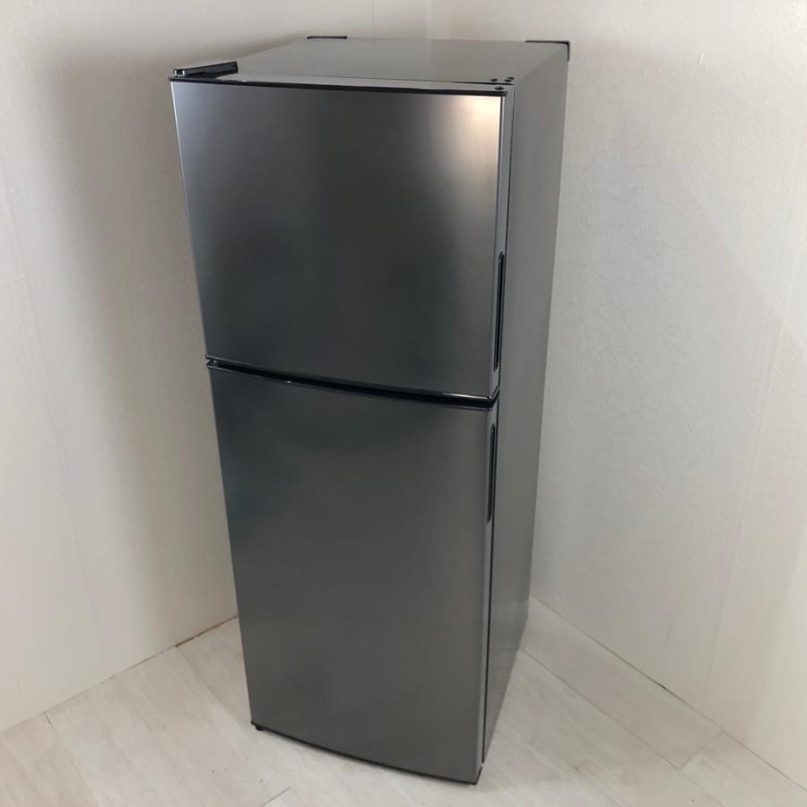中古 左開き 138L 2ドア冷蔵庫 maxzen マクスゼン JR138ML01GM