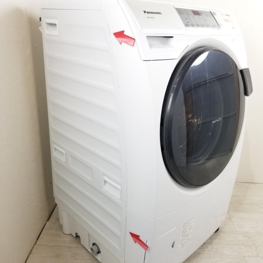 中古 人気洗濯7.0kg乾燥3.5Kg ドラム式洗濯機 パナソニック プチドラム NA-VH320L 2015年製 ホワイト エコナビ搭載 世帯用 まとめ洗い｜cosmo-space｜08