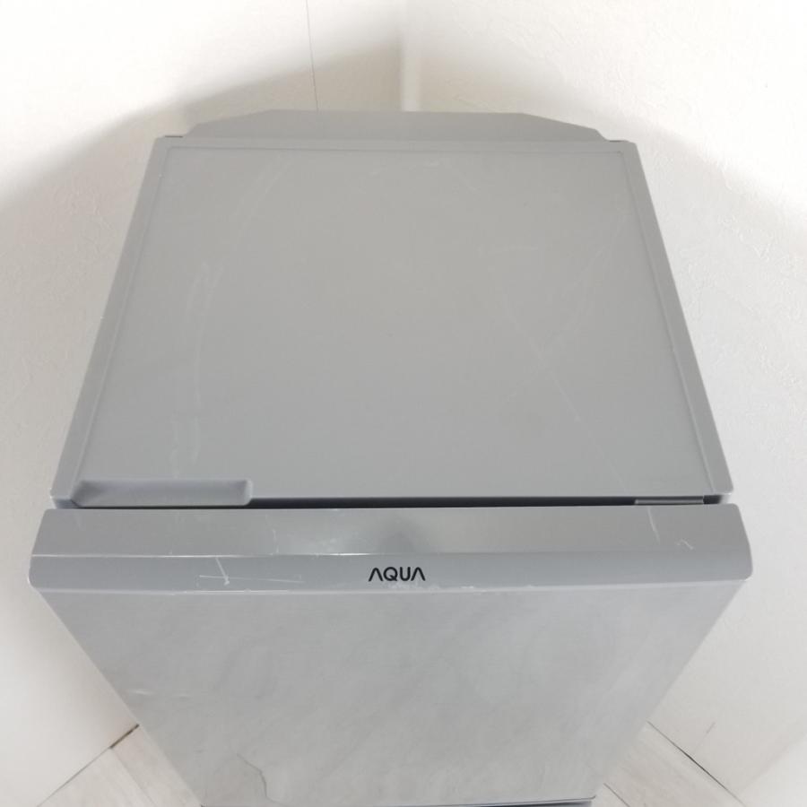 AQUA（アクア） 中古 126L スタイリッシュ 2ドア冷蔵庫 AQR-13H-S 2019