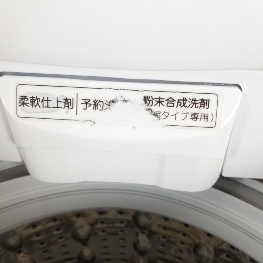 TOSHIBA 中古 6.0kg 全自動洗濯機 ピュアホワイト 東芝 AW-60GF