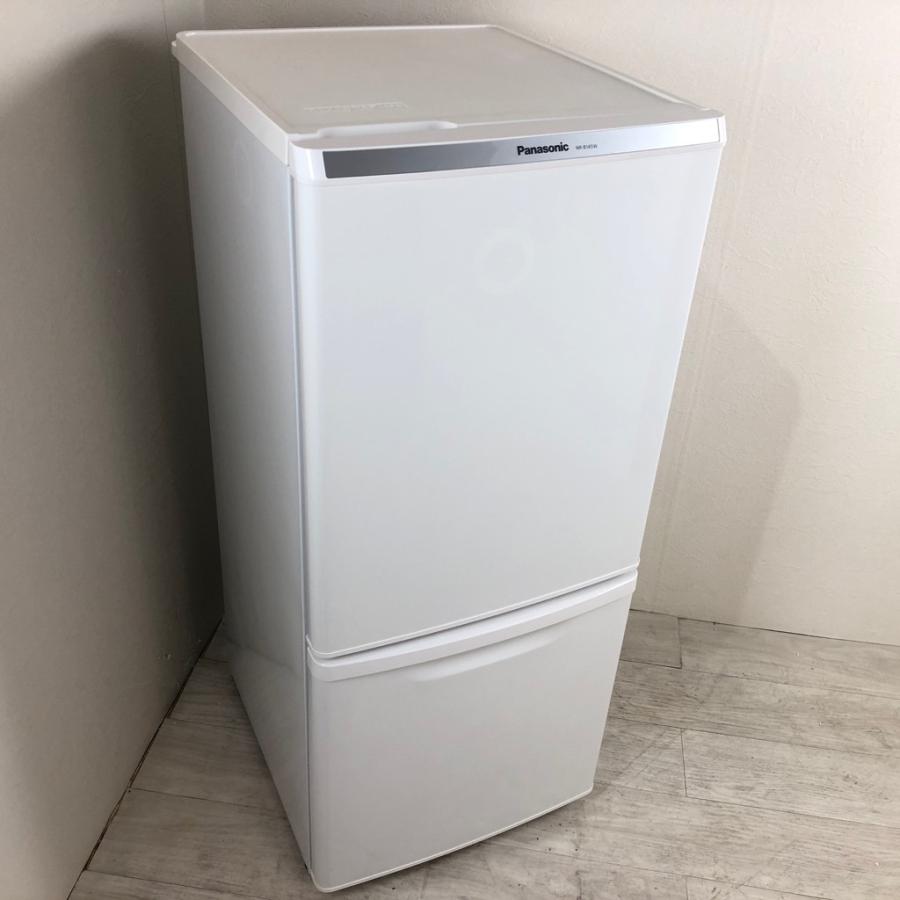 【RKGRE-228】特価！Panasonic/138L 2ドア冷凍冷蔵庫/NR-B145W-W ホワイト/中古品/2013年製/当社より近隣無料配達！ Panasonic（パナソニック） 中古 138L 冷蔵庫 NR-B145W-W 2013年製 2