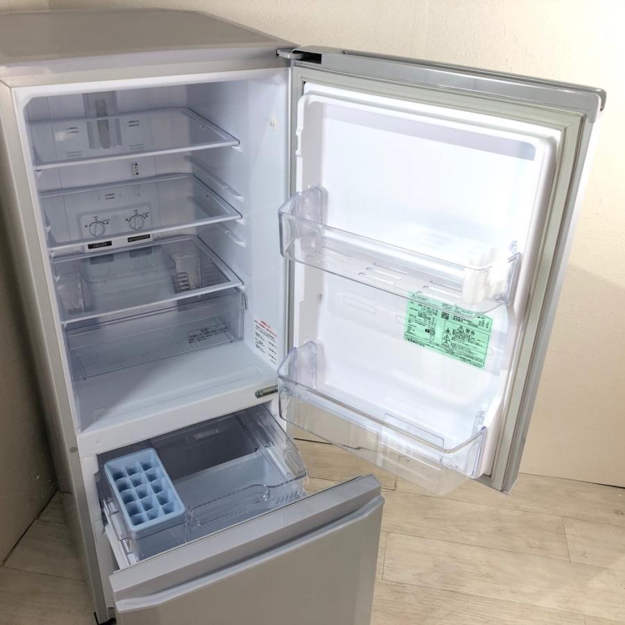 三菱 中古 2ドア冷蔵庫 146L 自動霜取りファン式 シルバー MR 三菱 中古 2ドア冷蔵庫 146L 自動霜取りファン式 シルバー MR