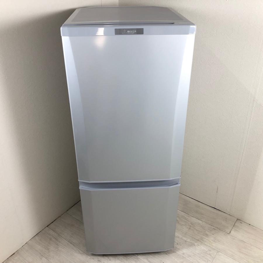 2ドア冷蔵庫 自動霜取りファン式 三菱電機 146L MR-P15Y 中古 中古 146L 2ドア冷蔵庫 三菱電機 MR-P15X-B 2013年製 ブラック 自動