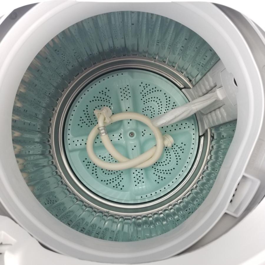 SHARP（シャープ） 中古 5.5kg 全自動洗濯機 風乾燥 ES-GE55P-A ブルー