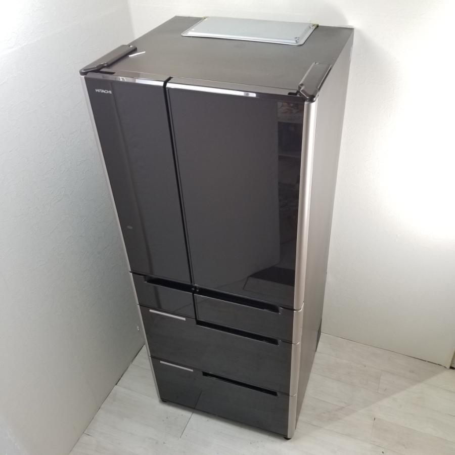 日立（HITACHI） 中古 3ヶ月保証付き 6ドア冷蔵庫 R-G6200D-XT 2013年 