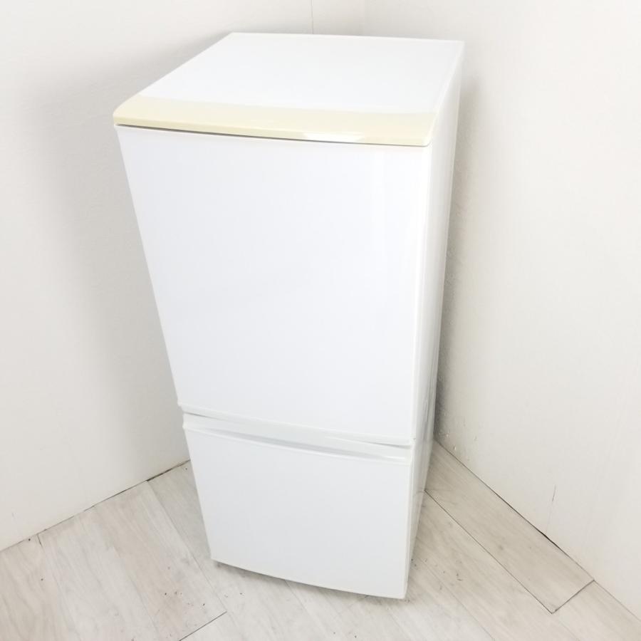SHARP（シャープ） 中古 137L 2ドア冷蔵庫 つけかえどっちもドア SJ